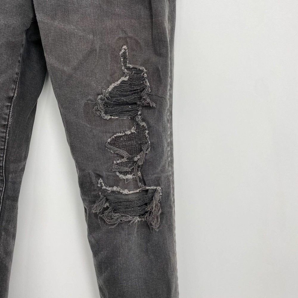 American Eagle Men's Jeans 29x32 Next Level‎ Flex Distressed Denim Faded Black - Picture 3 of 10